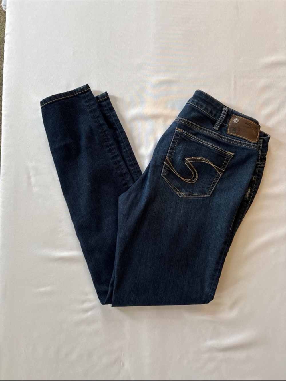 Silver Jeans Women's Dark Wash Jeggings Jeans